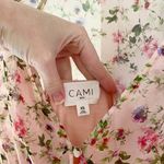 Cami NYC The Hope Floral Silk Bodysuit in Geranium Photo 13