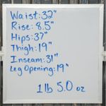 Gap VTG Y2K Ladies Denim Blue Jeans Size 8 Ultra Low Rise Stretch Wide Leg Retro Photo 7