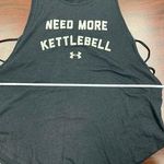 Under Armour Athletic Need More Kettleball Black Heatgear Tank Top Size Large Photo 7