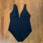 ANDIE Swim The Mykonos Rib One Piece Swimsuit Black plus size XXXL NWOT Photo 4
