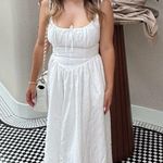 ASTR White Corset Midi Dress Photo 1