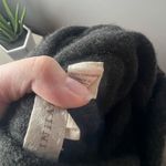 Inhabit Charcoal Grey 100% Cashmere Mock Neck Sweater Knit Mini Dress Size S Gray Photo 4