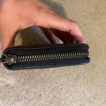 Gucci Authentic  Guccissima GG logo leather Zippy long wallet black silver Photo 3