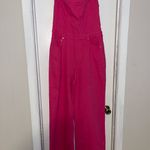 Pink denim jumpsuit Size L Photo 4