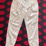 Barbie Japan pink white lipstick high waisted pants M Size M Photo 0