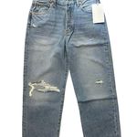 NWT Etica Altin Loose Crop Jeans Ithaca Wash Size 25 Blue Photo 2