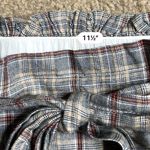 American Eagle  Grey Paper Bag Plaid Mini Skirt Photo 1