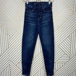 American Eagle  Curvy High Waist Jegging Jeans‎ Stretch Denim Dark Blue Size 00 Photo 1