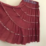 Just Cruising Sequined Tiered Skirt 💯 Cotton One Size Size undefined Photo 1