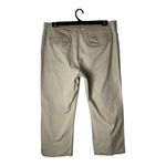 Boden Pants Women 16 Khaki‎ Tan Straight Leg Cropped Preppy Career Trousers Brown Photo 1