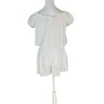 Kate Spade - New York Heart Buckle Off-The-Shoulder Cover-Up Romper Sz S Photo 3