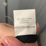 Trina Turk Black Tan Contrast Piping Sheath Career Work Dress Pockets Size 4 Photo 7