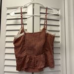 Aeropostale Satin Lace Trim Cami Mauve Size M Lace Cami Going Out Top Coquette Photo 3