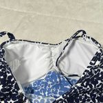 Island Escape Women's Bella Floral Tahiti Navy Tankini Swimsuit Swim Top 8 NEW Blue Photo 5