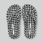 ZARA NWT Studded Quilted Sandals Gingham Bloggers Fav Photo 0