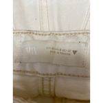 ZARA  Women's White High Waisted Wide Leg Baggy Straight Leg Denim Jeans Size 0 Photo 3