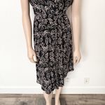 Anthropologie [] Maeve Noronha Elephant Print Flowy Faux Wrap Dress Size Large L Photo 8
