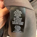 Jessica Howard  Gun Metal Steel Grey Ruched Formal Midi Dress Plus Size 24W Photo 8