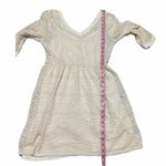 Charlotte Russe ‎ Lace Mini Dress White Eyelet Lace Medium Photo 3
