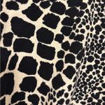 Topshop Black White Animal Print Crop Tee | Y2K Grunge Indie Sleaze Grunge XS Photo 1