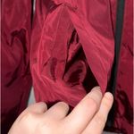 BNWOT Reflective Maroon Windbreaker Red Size L Photo 6