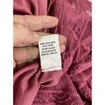 Honey Punch Women's  Red Embroidered Floral Lace Overlay Vacation Romper Dress Photo 6