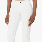 Calvin Klein Jeans Calvin Klein White Denim Straight‎ Leg Cropped Jeans - Size 6 Photo 0