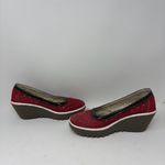 Fly London Yobe Yika Perforated Wedge Sandal Size 37 or US 6.5/7 Photo 3