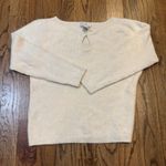 A Little Extra Spice Vintage Y2K Women's Sweater 2XL Off White Ramie Rabbit Hair Size 2X Photo 0