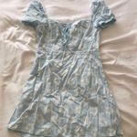 Princess Polly Light Blue Shelly Floral Mini Dress Photo 3