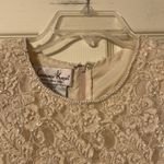 Laurence Kazar Formal Dress Cream Beige Pearl Bead Small Photo 2