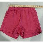 Rails NEW  Leighton Shorts Women XXS Pink Elastic Waist Travel Lounge Preppy Photo 3
