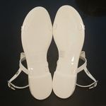 Stuart Weitzman 💕💕 Mellie Bow Jelly Sandal ~ White 7 New Without Box Photo 11