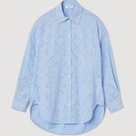 Sandro janeiro oversized shirt with rhinestones Photo 0