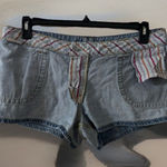 American Eagle Y2K Women‎ 12  Outfitter Mid Rise Micro Mini Denim Shorts Photo 0