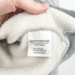 The Mayfair Group Womens Everyone's Welcome Fleece Sweatshirt Size S/M Gray Size M Photo 5