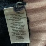 Caslon  Wool Mohair Blend Open Front Cardigan Colorblock Striped Pockets S Photo 3