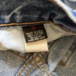 American Eagle Dungarees Women's Cut off Jean Shorts Y2k Lt Blue Size 6 Photo 3