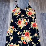 Sanctuary Dark Floral V Neck Sleeveless Mini Slip Dress XS Whimsygoth Boho Cottage Layers Photo 0