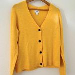 Old Navy Yellow Cropped Cardigan Photo 4
