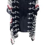 Sax blue white and pinkish red boho swim cover Photo 3