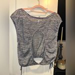 NWOT Free People Movement Tied And True Top Blue Size M Photo 6