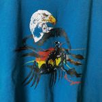 Arizona Bald Eagle Blue Graphic Tee XL Southwest USA Made Vintage T Shirt Unisex Photo 12