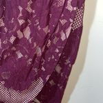 AX Paris Womens New  Off The Shoulder Floral Warp Dress Wine Photo 3