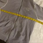 Hunger Games The Expedition Capitol Grey Gray Velvet Velour Zip up Hoodie Jacket Long Sleeve Photo 4