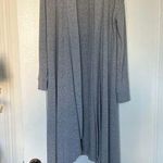 1. State  Gray Long Sleeve Longline Cascade Cardigan Size XXS NWOT Photo 0