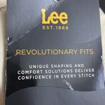 Lee  New Pants Flex Motion Straight Leg Mid Rise Khaki Tan Women’s Size 18 Short Photo 7