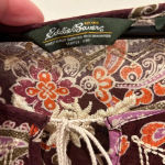 Eddie Bauer Tie Front Cotton Embroidered Top Women’s size Medium Photo 4