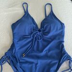 Robin Piccone AUBREY ONE PIECE KEY HOLE, French Blue, Size 14, $166 Photo 5