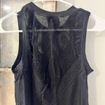 Athleta NWT Oxygen 2.0 Tank Top S Black Fitted Seamless Crew Neck Breathable Photo 7